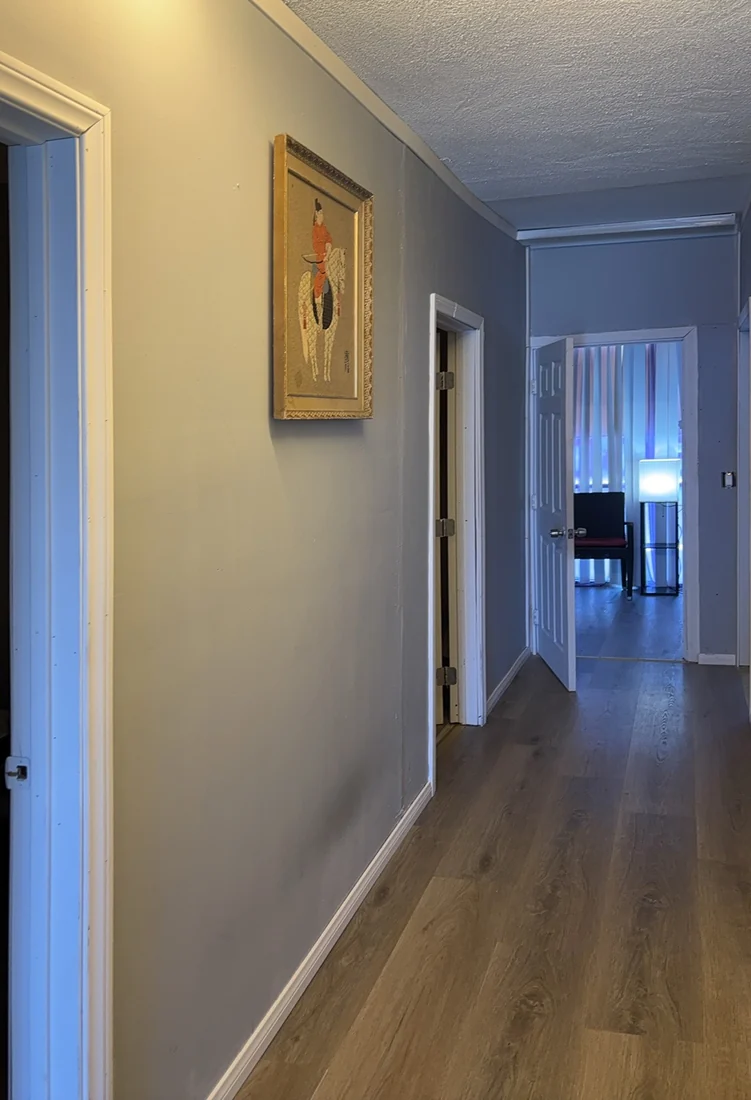 Hallway inside Susie Massage Spa in La Habra CA